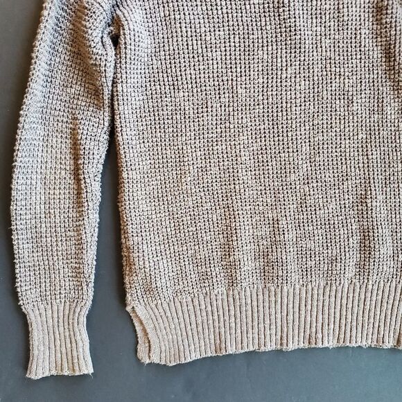 American Eagle Brown Open Knit Sweater - Picture 8 of 10